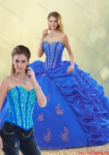 New Style Sweetheart Detachable Quinceanera Gowns with Beading and Appliques