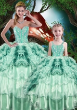 Pretty Ball Gown Princesita With Quinceanera Dresses with Beading and Ruffles for 2016