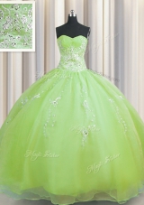 Zipper Up Floor Length Olive Green Ball Gown Prom Dress Sweetheart Sleeveless Zipper