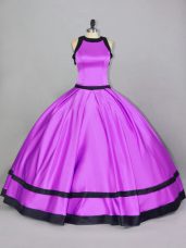 Sleeveless Ruching Zipper Quinceanera Dress