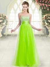 Hot Sale Floor Length Prom Dress Sweetheart Sleeveless Lace Up