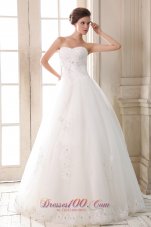 Beading Bridal Dress Sweetheart Empire Fairy Tales Tulle