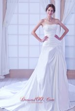 Sweetheart Taffeta Beading Bridal Dress On Sale