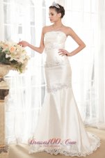 Exclusive Mermaid Lace Wedding Gowns Taffeta Beading