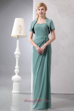 Lemon Green Bridesmaid Dress Chiffon Sequins