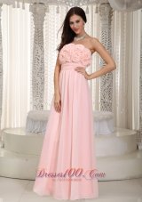 Flowers Besiged Bust Prom Dress Empire 2013