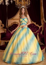 Ombre Color Sweetheart Sweet Sixteen Quinceanera Dresses