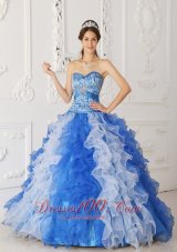 Quinceanera Dress Princess Sweetheart Beading Ruffles