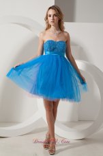 Beading Short Prom DressTaffeta and Tulle