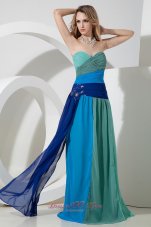 Empire Sweetheart Beading Prom Dress Floor-length Chiffon