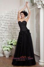 Black Empire Little Black Evening Dress Beading Sweetheart