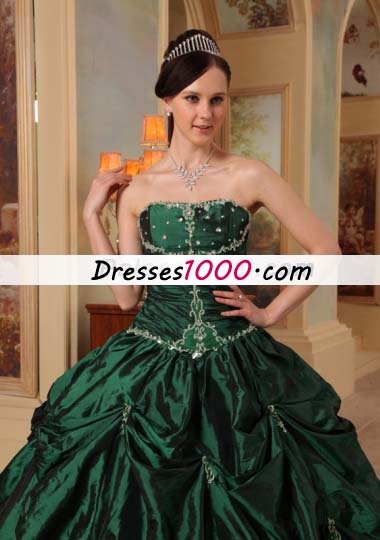 Ball Gown Dresses for 15 Beading Pick-ups