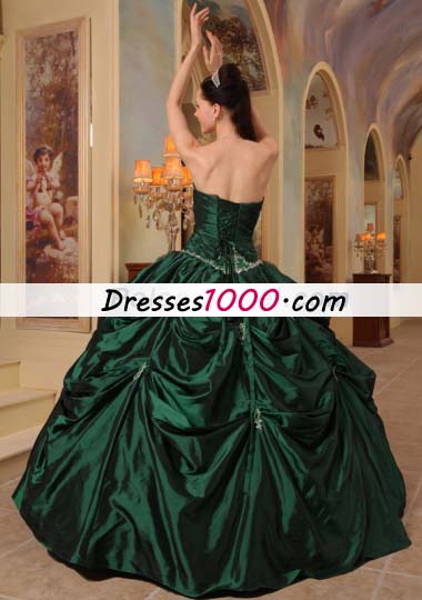 Ball Gown Dresses for 15 Beading Pick-ups
