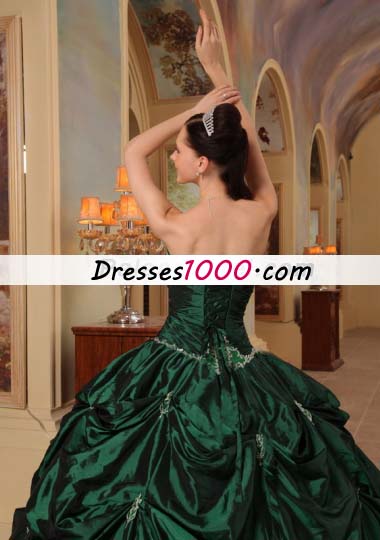 Ball Gown Dresses for 15 Beading Pick-ups