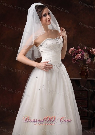Graceful Wedding Veils Two-tier Tulle for Sale