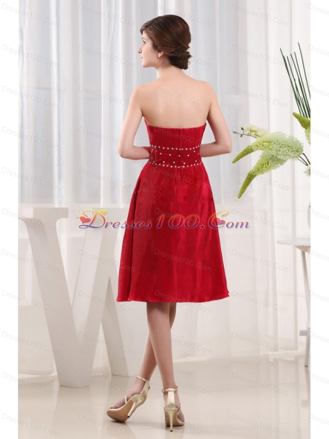 Half Sleeves Jacket Wine Red Mother Bride Dress 