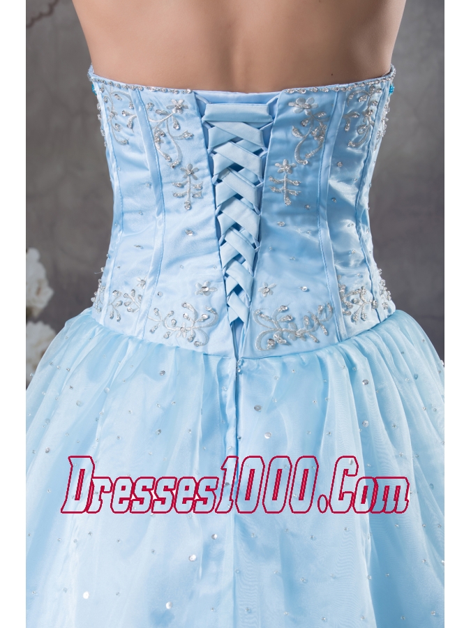 2013 Modern Sweetheart Embroidery A-Line / Princess Prom Dress