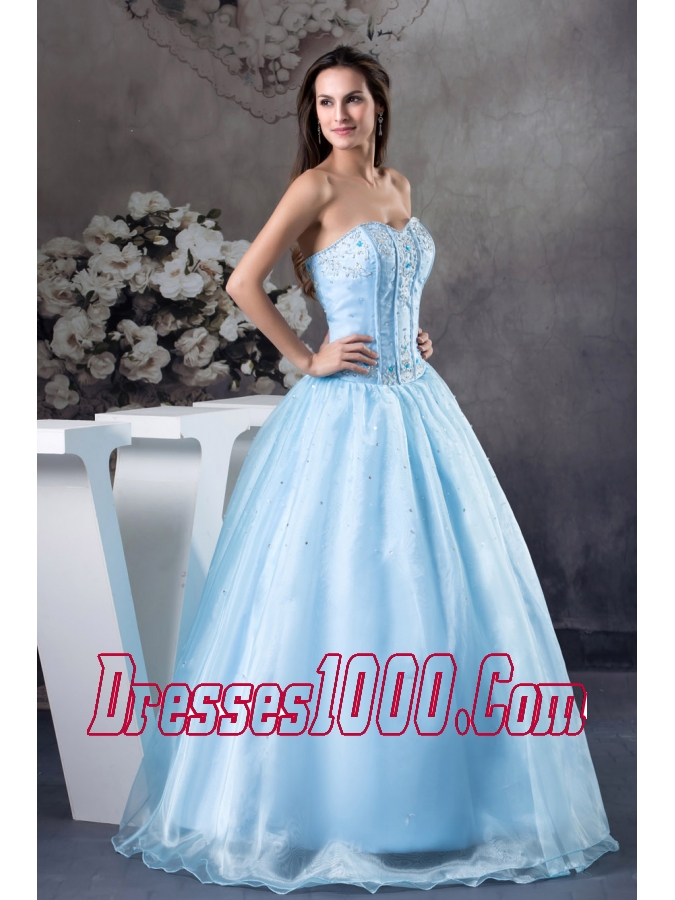 2013 Modern Sweetheart Embroidery A-Line / Princess Prom Dress