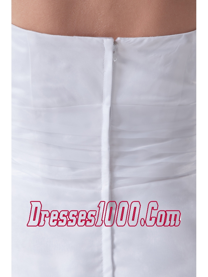 Beading Court Train Halter A-Line Wedding Dress with Fitted Waist