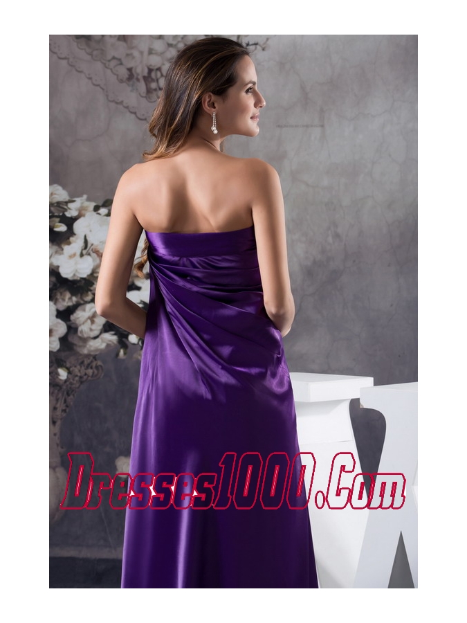 Beautiful Strapless Ankle-length Empire Mother Of The Bride Dress