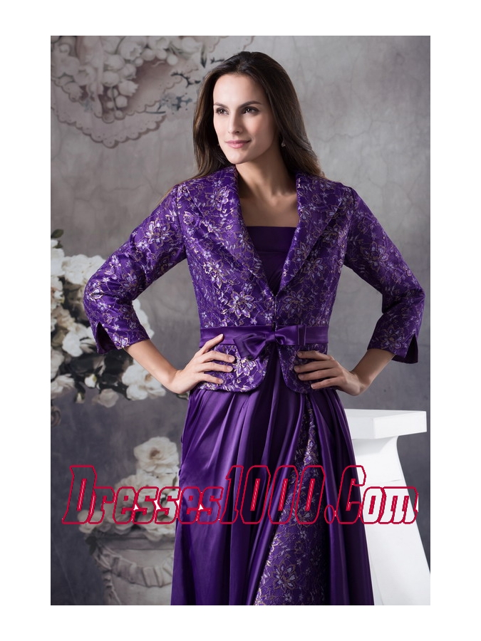 Beautiful Strapless Ankle-length Empire Mother Of The Bride Dress