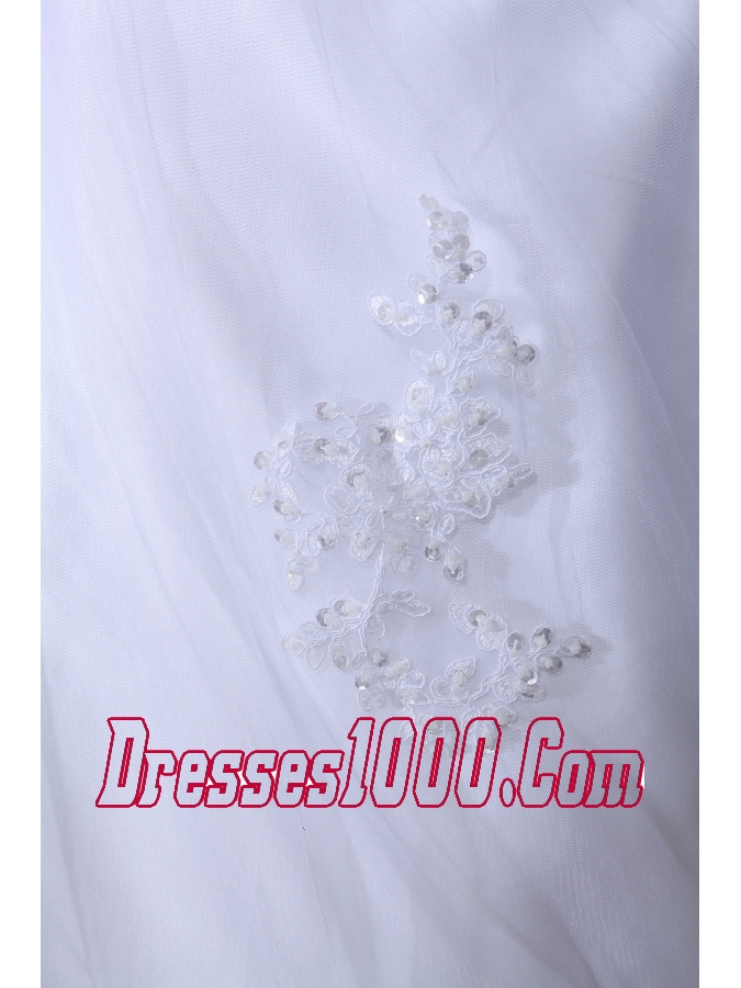 Lace With Beading Ball Gown Sweetheart Chapel Train Wedding Dress