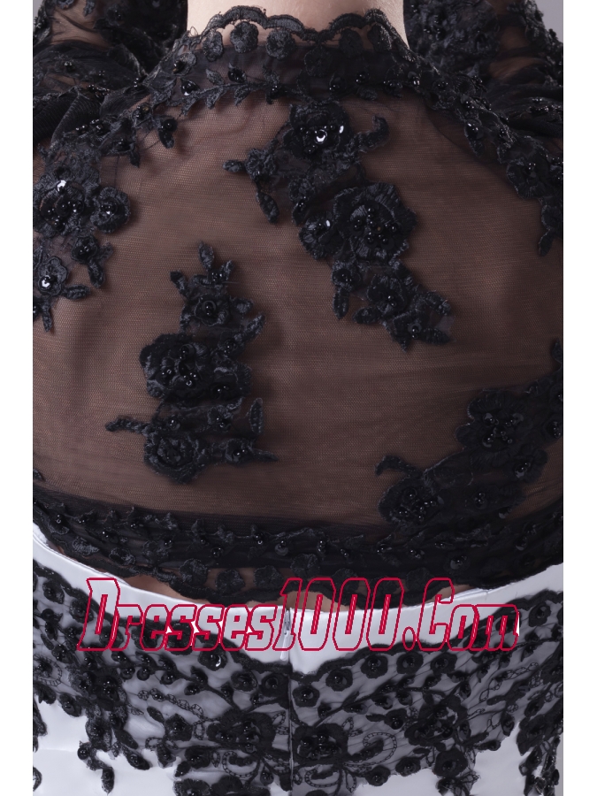 Modest Lace Strapless Mermaid Chapel Train Wedding Dress