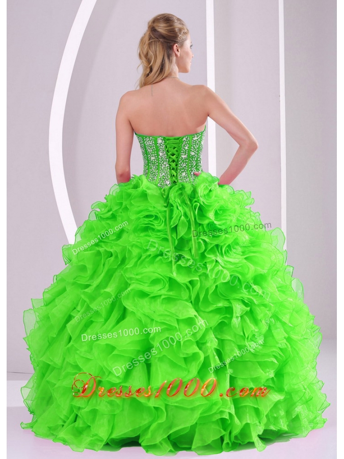 Ball Gown Sweetheart Popular Quinceanera Gowns with Beading and Ruffles