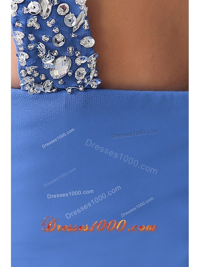 Paillettes Straps Sheath High Slit Brush Train Prom Gown Dresses