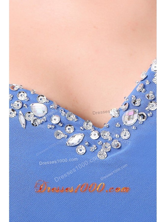 Paillettes Straps Sheath High Slit Brush Train Prom Gown Dresses