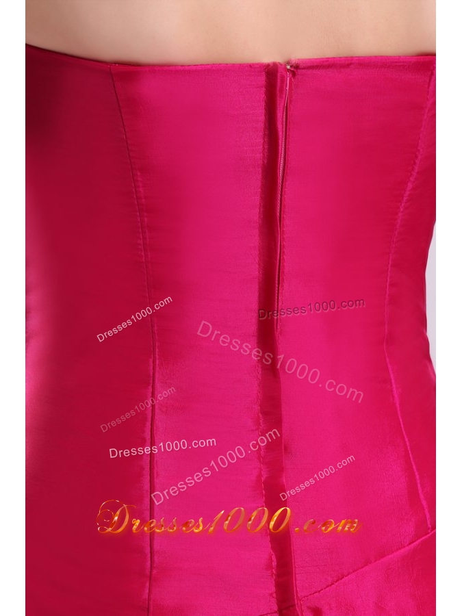 Simple Tea-length Taffeta Prom Holiday Dress on Big Promotion