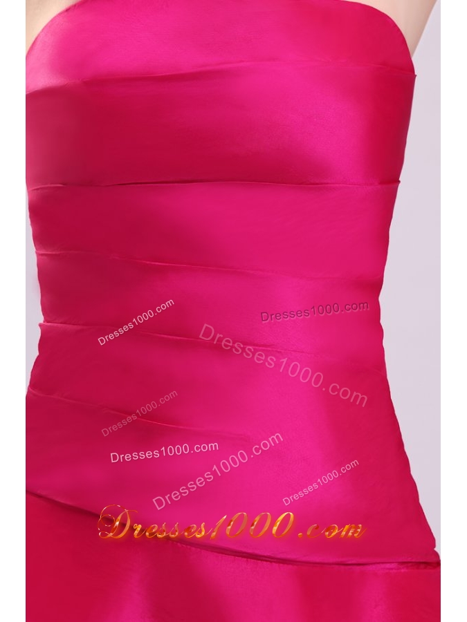 Simple Tea-length Taffeta Prom Holiday Dress on Big Promotion