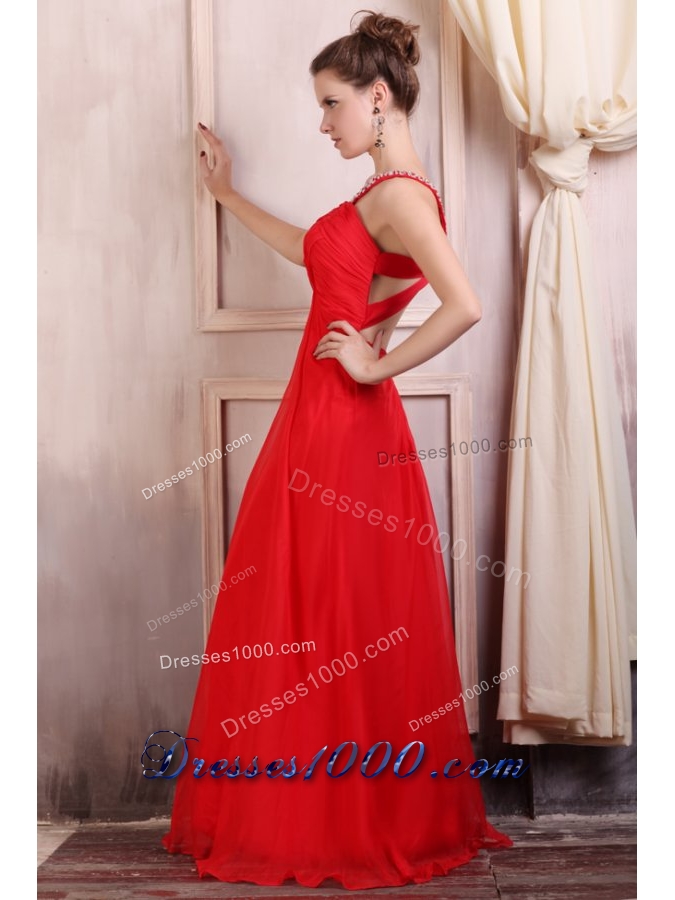 Sexy Red Fitted Long Evening Gown Dress For Women