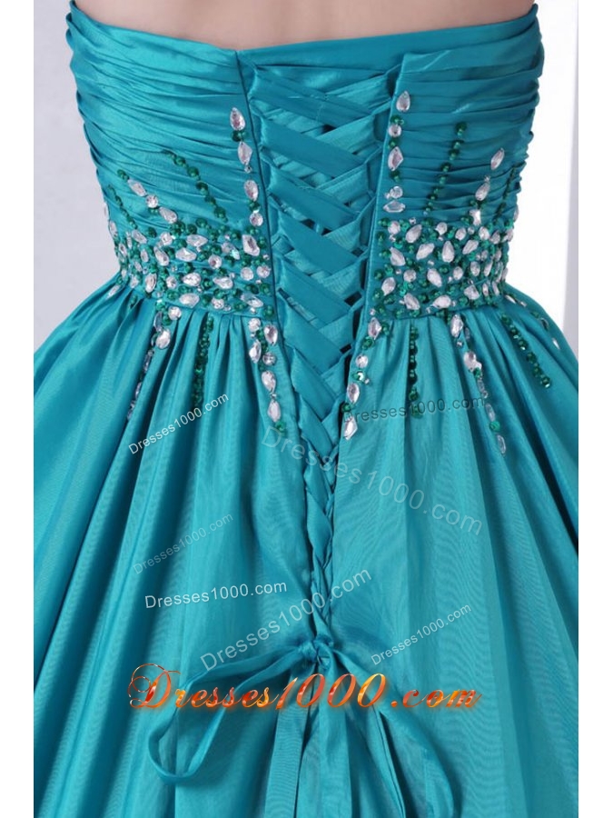 Fancy Paillettes and Ruching Taffeta Dresses for Sweet 15