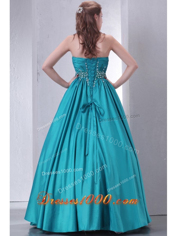 Fancy Paillettes and Ruching Taffeta Dresses for Sweet 15