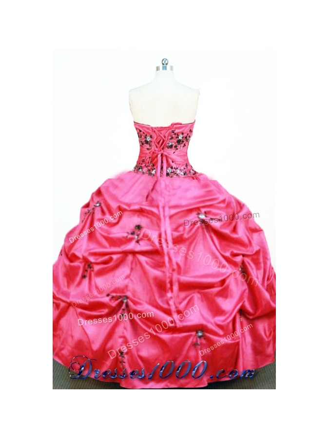 Pretty Ball Gown Strapless Floor-length Quinceanera Dresses