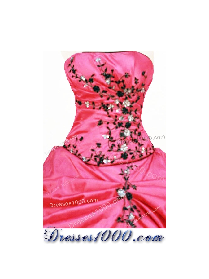 Pretty Ball Gown Strapless Floor-length Quinceanera Dresses