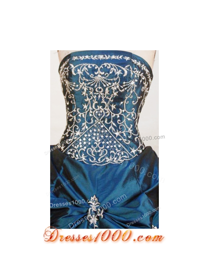 Affordable Ball gown Strapless Floor-Length Quinceanera Dresses