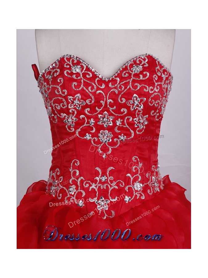 Exquisite Ball gown Sweetheart-neck Floor-length Quinceanera Dresses