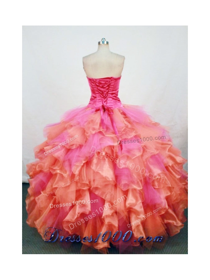 Gorgeous Ball gown Sweetheart neck Floor-Length Quinceanera Dresses