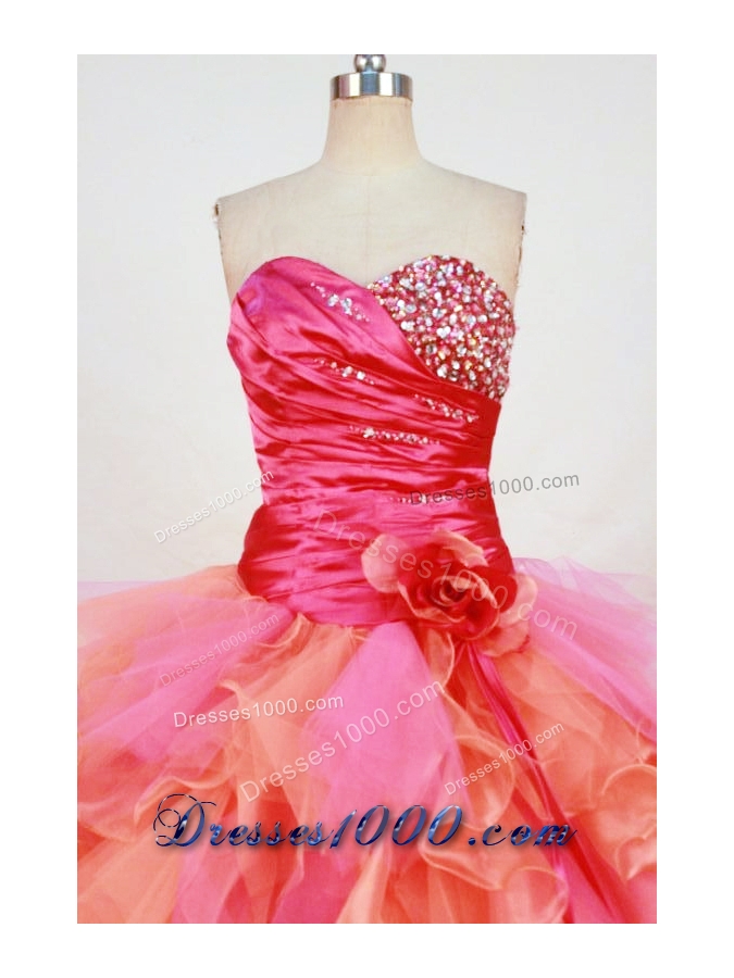 Gorgeous Ball gown Sweetheart neck Floor-Length Quinceanera Dresses