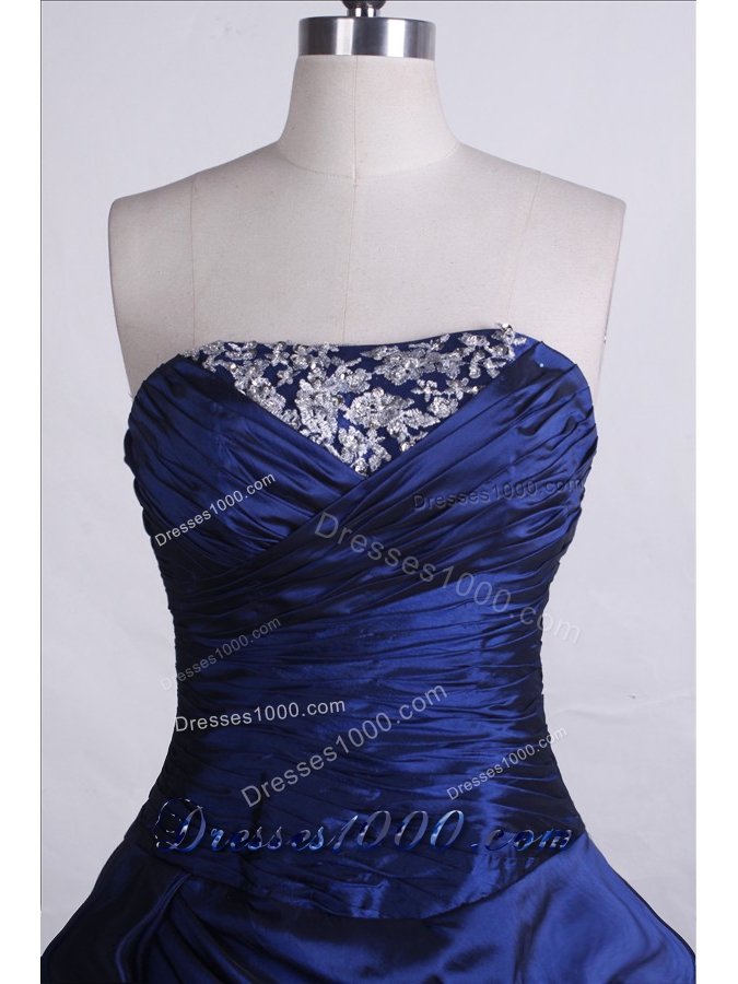 Lovely Ball Gown Strapless Floor-length Taffeta Quinceanera Dresses