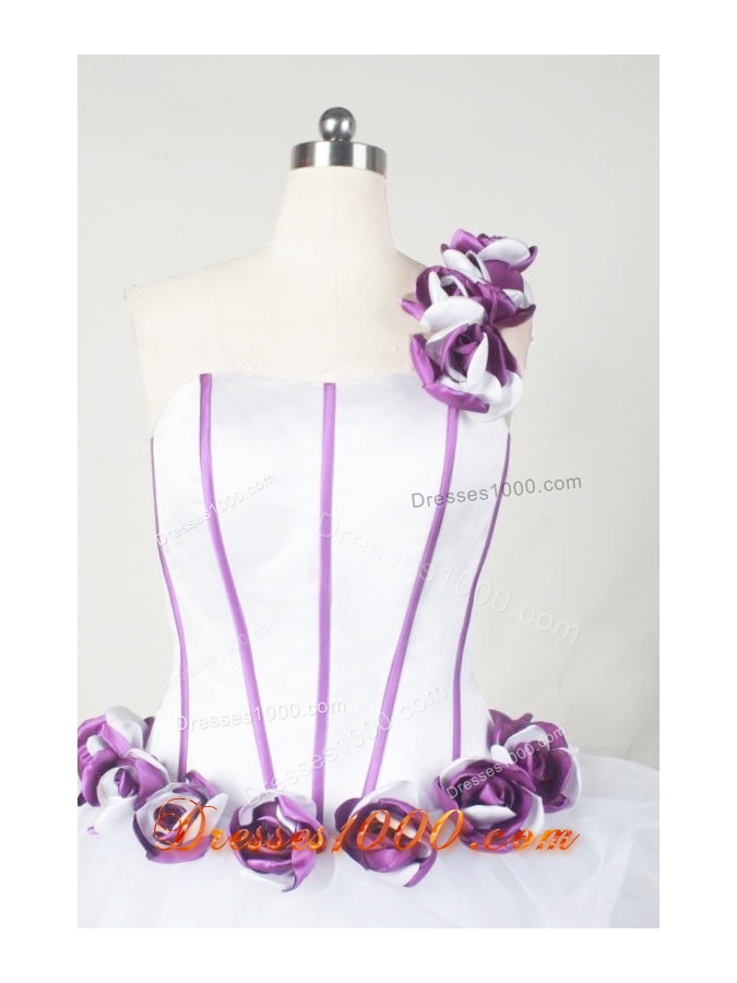 Wonderful Ball Gown One Shoulder Floor-length Organza Quinceanera Dresses