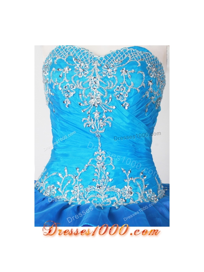 Exquisite Ball Gown Sweetheart Neck Floor-length Quinceanera Dress