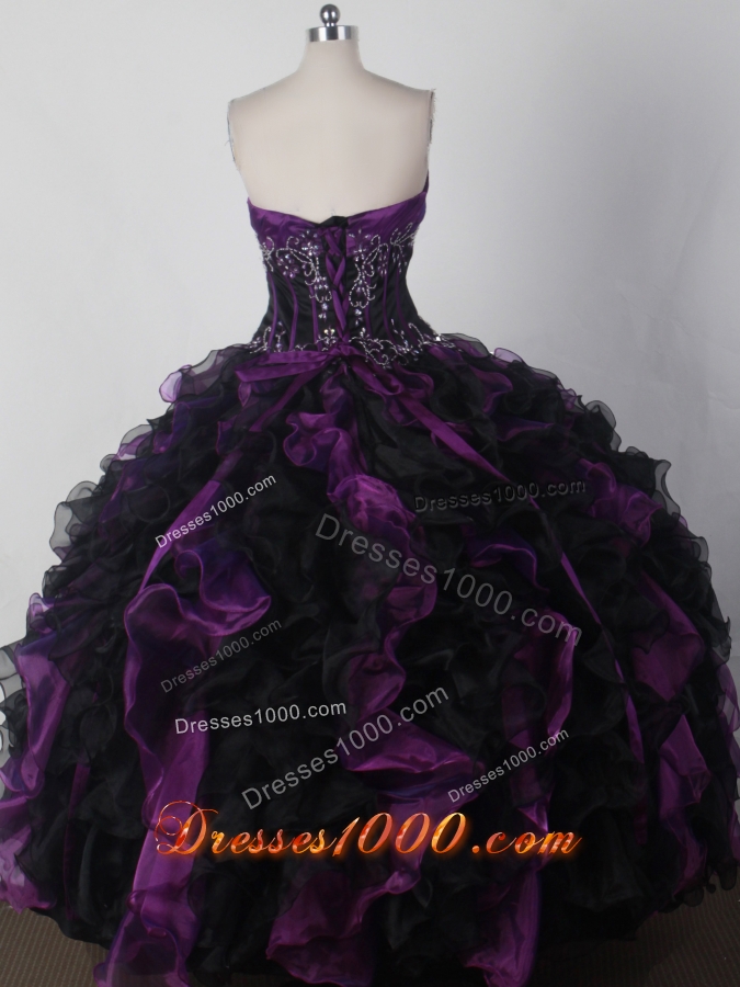 Brand New Ball Gown Strapless Floor-length Quinceanera Dress