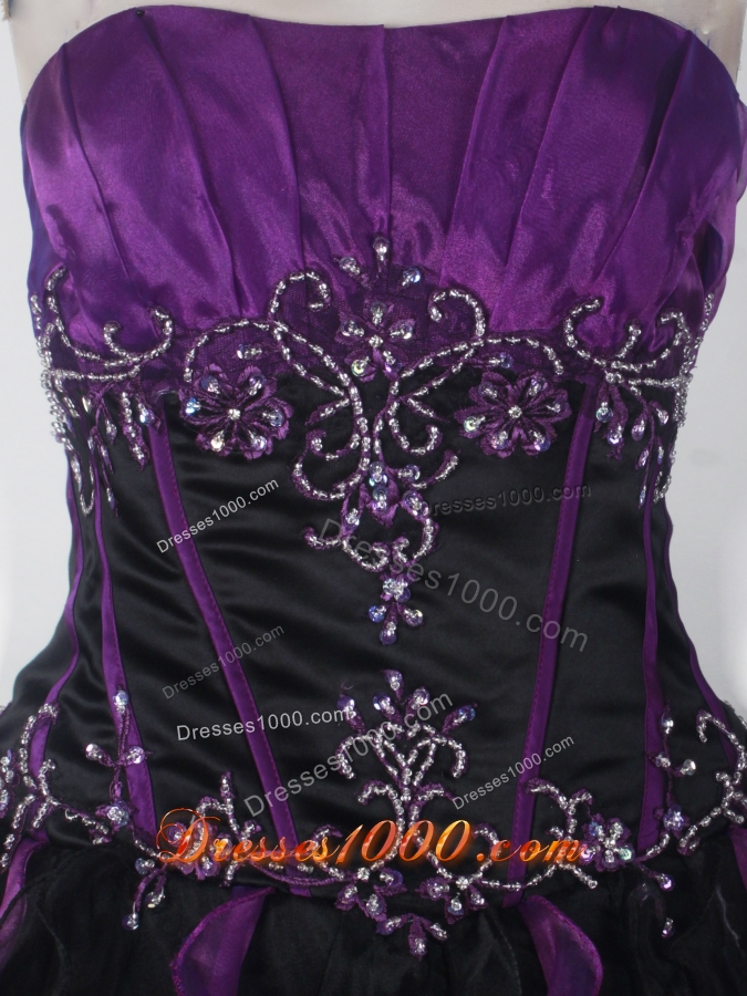 Brand New Ball Gown Strapless Floor-length Quinceanera Dress