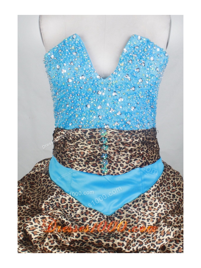 Exquisite Ball Gown V-neck Brush Quincenera Dresses