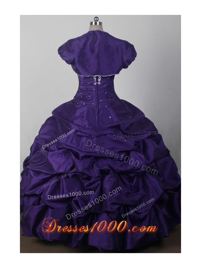 2012 Beautiful Ball Gown Sweetheart Floor-length Qunceanera Dress
