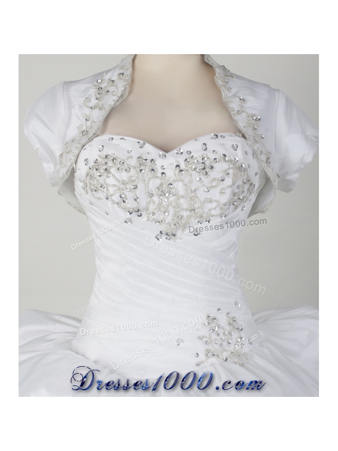 2012 Cheap Ball Gown Sweetheart Floor-length Qunceanera Dress