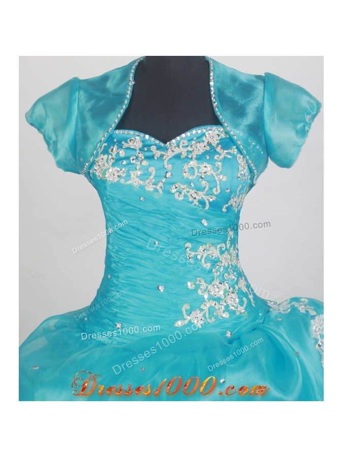 2012 Popular Ball Gown Sweetheart Floor-length Qunceanera Dress